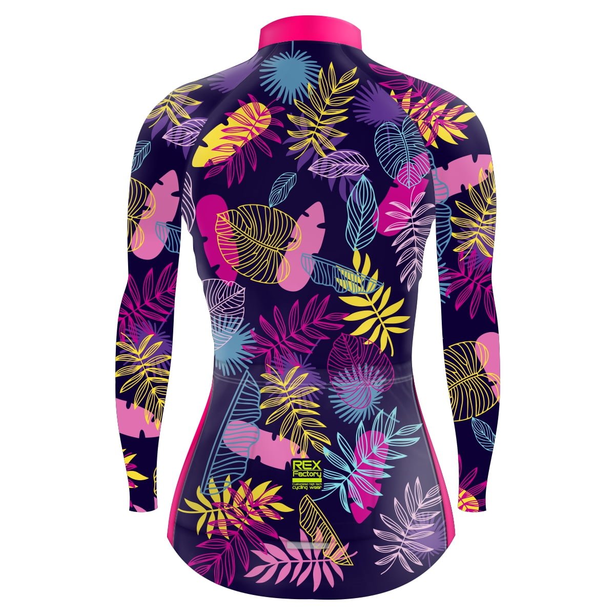 REX FACTORY JERSEY DE CICLISMO DAMA MUJER MANGA LARGA JDL 635 E