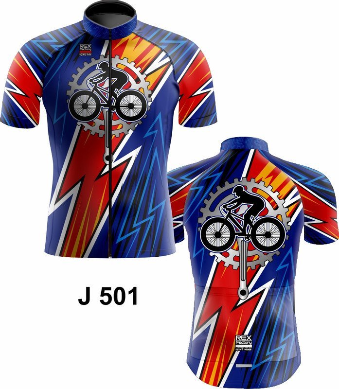 Jersey de Ciclismo Estandar Hombre Caballero J501 - Image 3