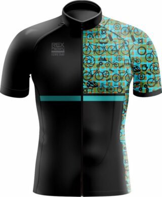 Jersey de Ciclismo Estandar Hombre Caballero J507