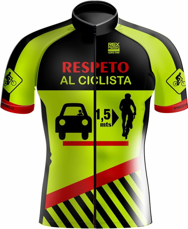 Jersey de Ciclismo Estandar Hombre Caballero J557