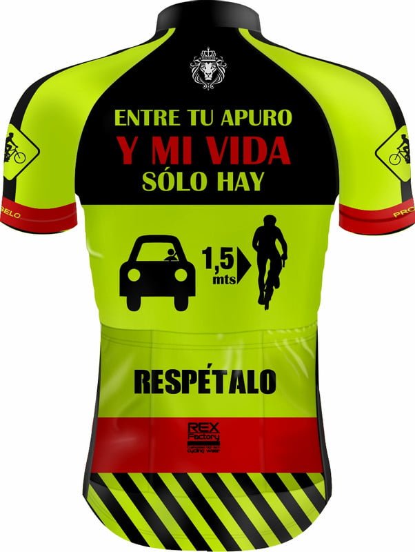 Jersey de Ciclismo Estandar Hombre Caballero J557 - Image 2