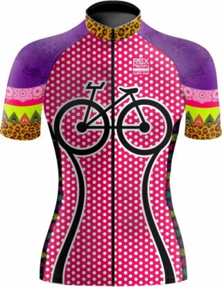 Jersey de Ciclismo Estandar Mujer Dama JD503