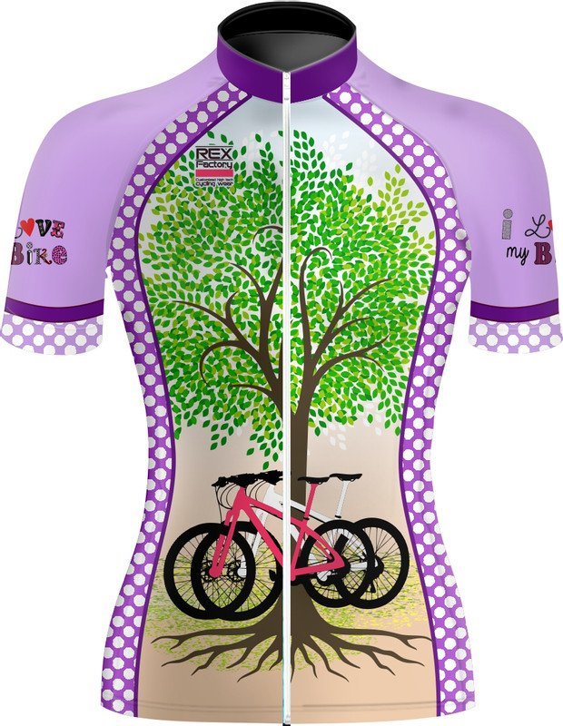 Jersey de Ciclismo Estandar Mujer Dama JD507