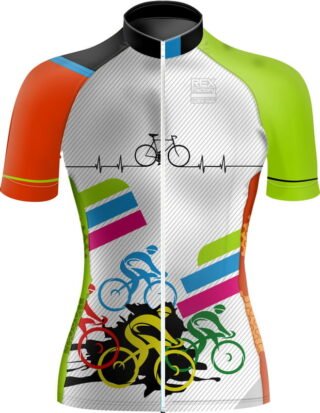 Jersey de Ciclismo Estandar Mujer Dama JD509