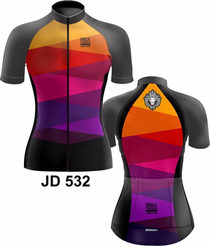Jersey de Ciclismo Estandar Mujer Dama JD532 - Image 3