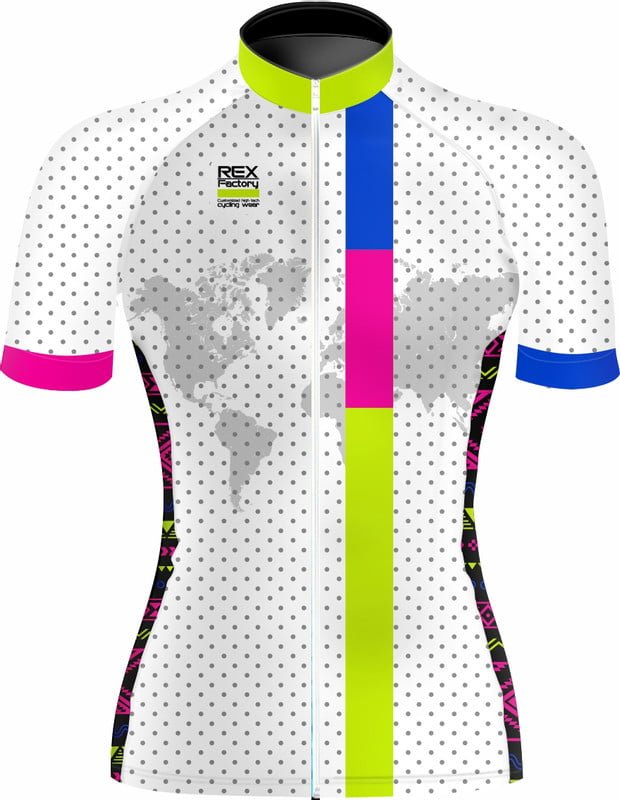 Jersey de Ciclismo Estandar Mujer Dama JD547