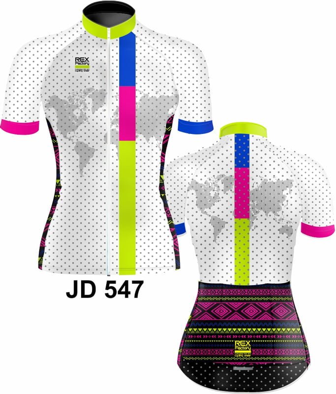 Jersey de Ciclismo Estandar Mujer Dama JD547 - Image 3