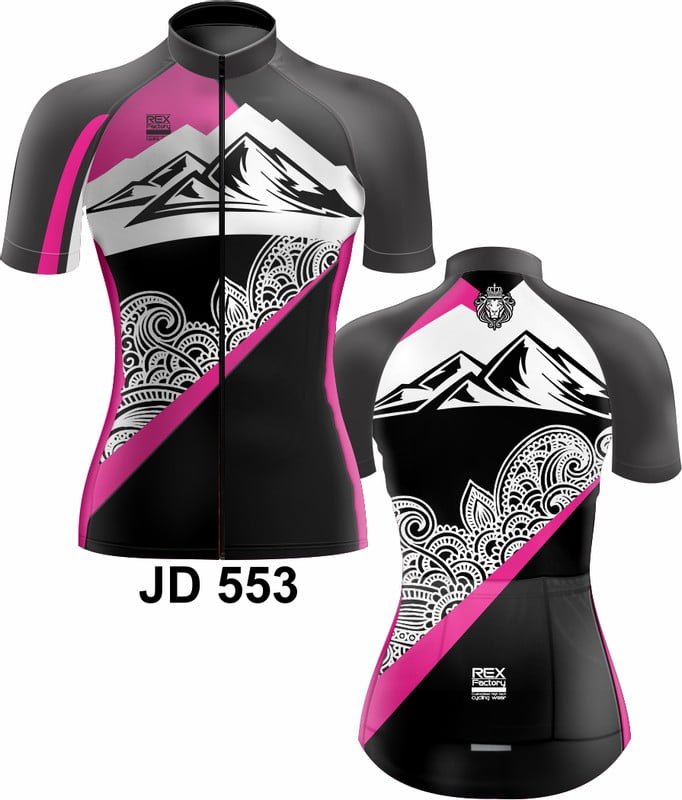 Jersey de Ciclismo Estandar Mujer Dama JD553 - Image 3