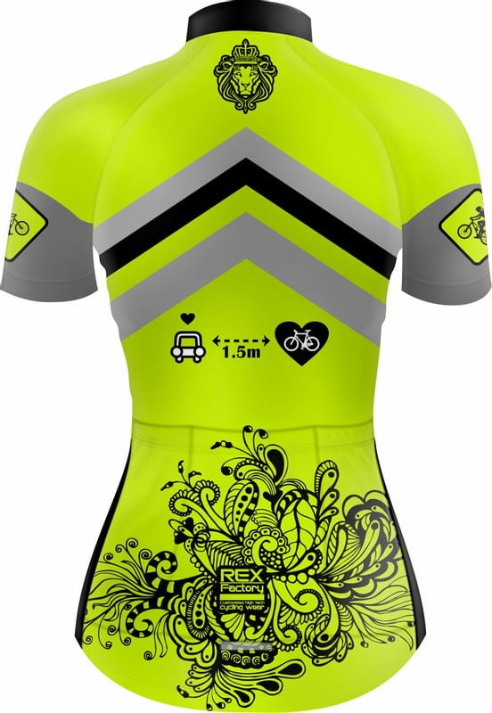 Jersey de Ciclismo Estandar Mujer Dama JD569 - Image 2