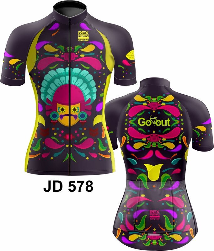 Jersey de Ciclismo Estandar Mujer Dama JD578 - Image 3