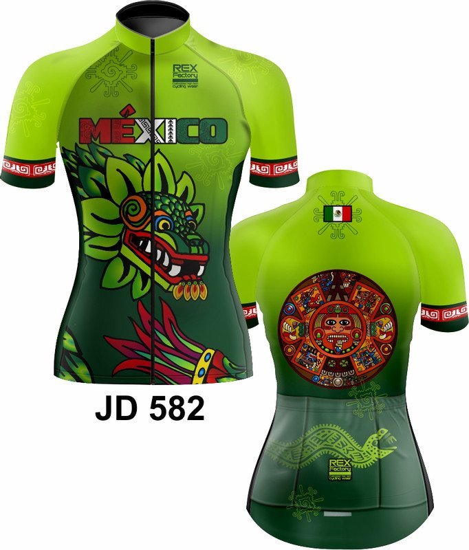 Jersey de Ciclismo Estandar Mujer Dama JD582 - Image 3