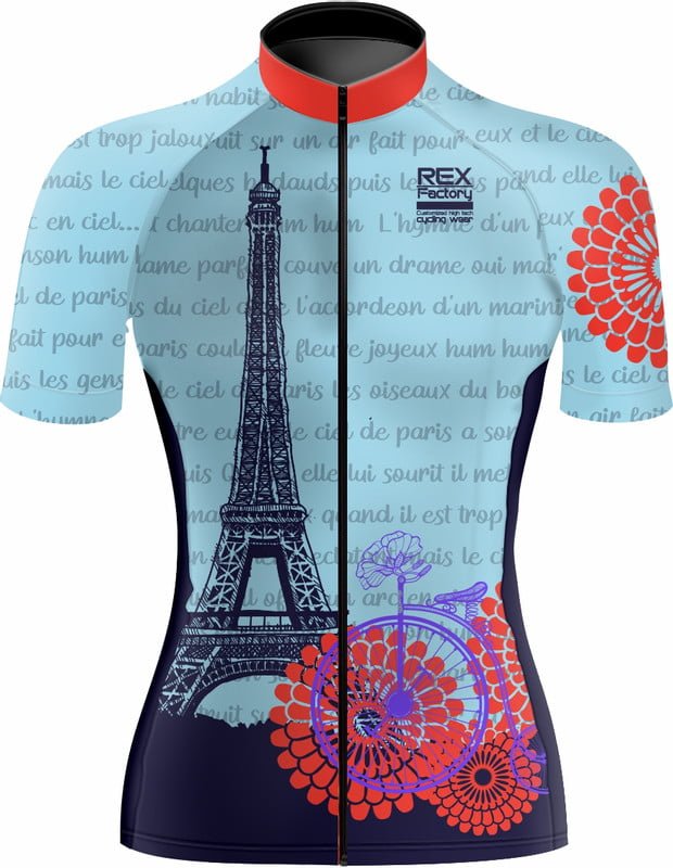 Jersey de Ciclismo Estandar Mujer Dama JD587