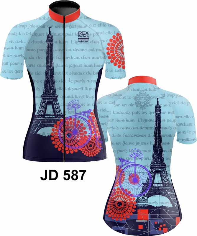 Jersey de Ciclismo Estandar Mujer Dama JD587 - Image 3