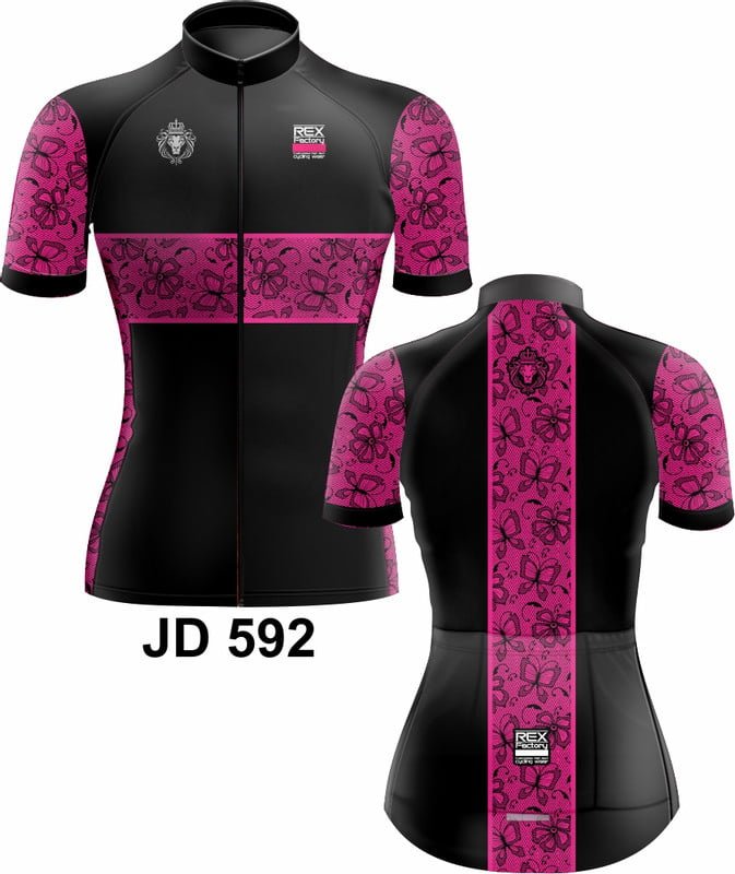 Jersey de Ciclismo Estandar Mujer Dama JD592 - Image 3