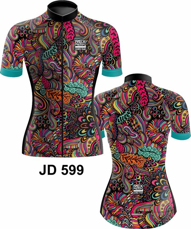 Jersey de Ciclismo Estandar Mujer Dama JD599 - Image 3
