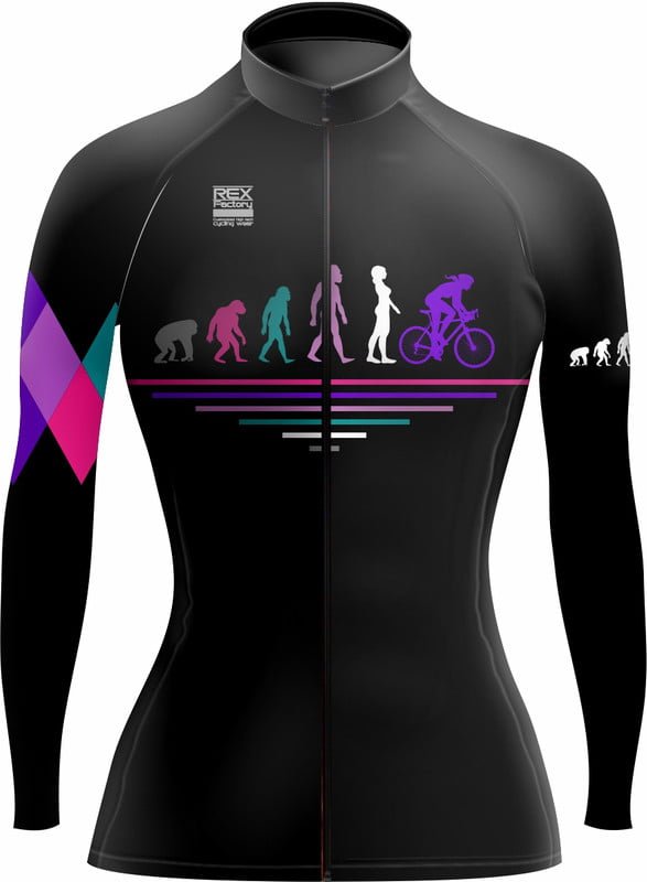Jersey de Ciclismo Estandar Mujer Dama Manga Larga DAMA XL JDL501 OUTLET 1