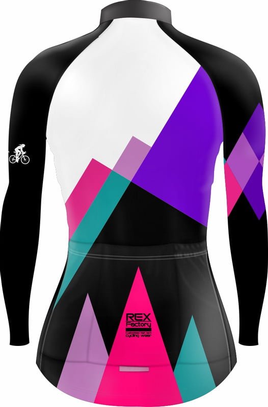 Jersey de Ciclismo Estandar Mujer Dama Manga Larga DAMA XL JDL501 OUTLET 1 - Image 2
