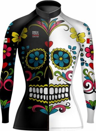 Jersey de Ciclismo Estandar Mujer Dama Manga Larga JDL505