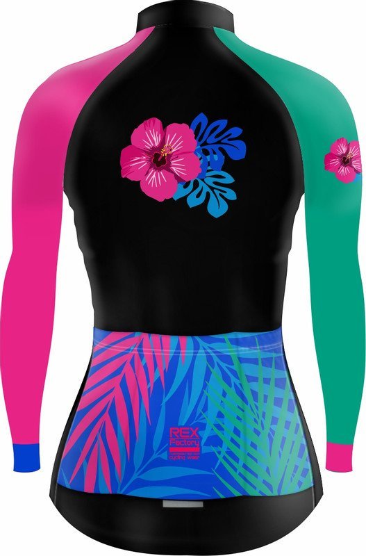 Jersey de Ciclismo Estandar Mujer Dama Manga Larga JDL515 - Image 2