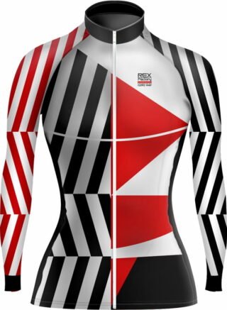 Jersey de Ciclismo Estandar Mujer Dama Manga Larga JDL567