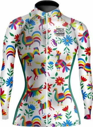 Jersey de Ciclismo Estandar Mujer Dama Manga Larga JDL577