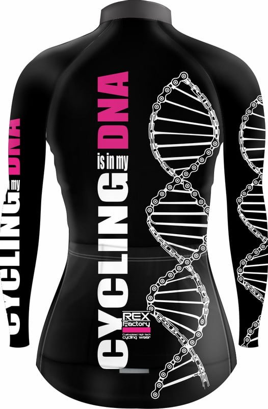Jersey de Ciclismo Estandar Mujer Dama Manga Larga JDL581 - Image 2