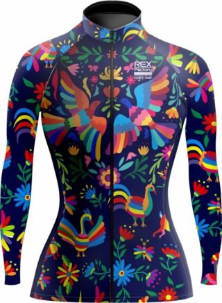 Jersey de Ciclismo Estandar Mujer Dama Manga Larga JDL588