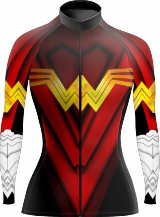 Jersey de Ciclismo Estandar Mujer Dama Manga Larga JDL595