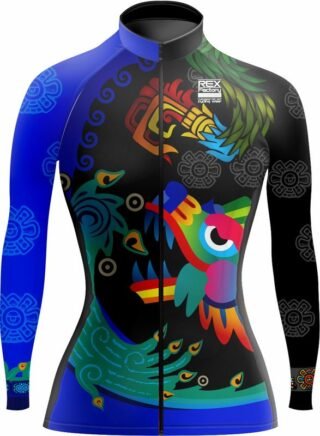 Jersey de Ciclismo Estandar Mujer Dama Manga Larga JDL598