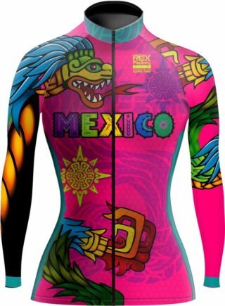 Jersey de Ciclismo Estandar Mujer Dama Manga Larga JDL601
