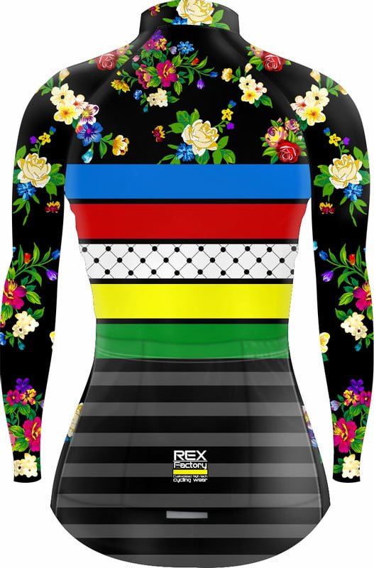 Jersey de Ciclismo Estandar Mujer Dama Manga Larga JDL612 - Image 2