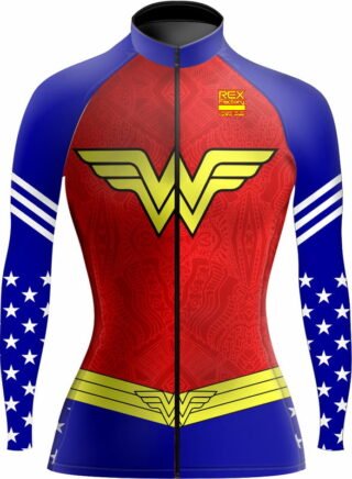 Jersey de Ciclismo Estandar Mujer Dama Manga Larga JDL613