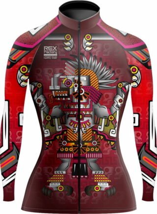 Jersey de Ciclismo Estandar Mujer Dama Manga Larga JDL614