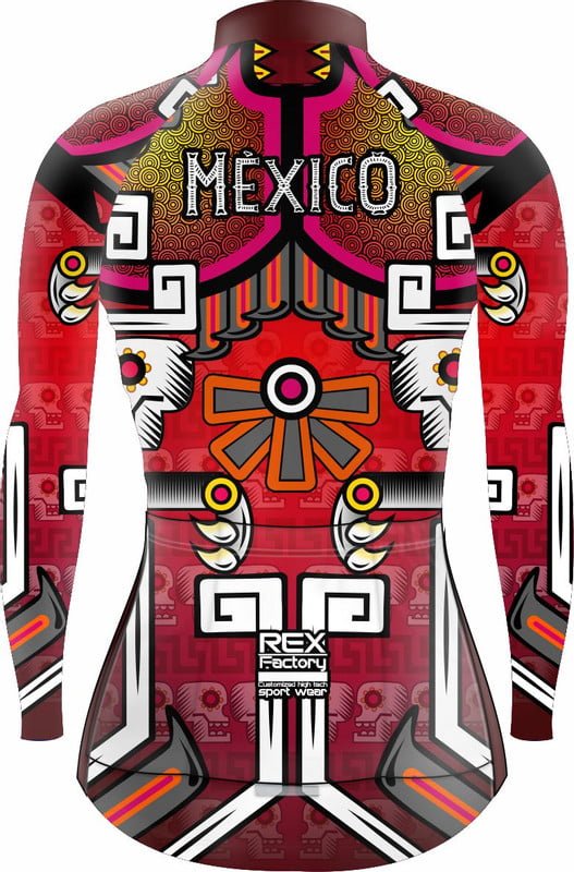 Jersey de Ciclismo Estandar Mujer Dama Manga Larga JDL614 - Image 2