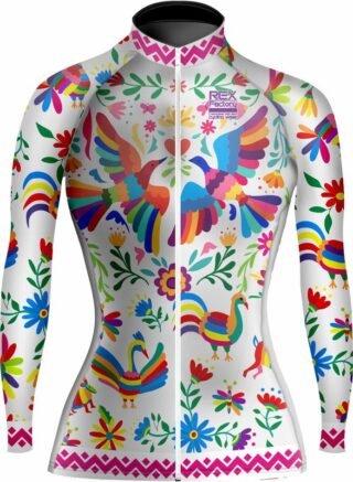 Jersey de Ciclismo Estandar Mujer Dama Manga Larga JDL615