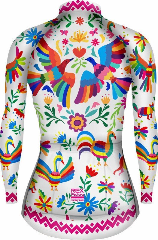 Jersey de Ciclismo Estandar Mujer Dama Manga Larga JDL615 - Image 2