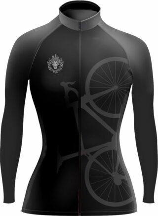 Jersey de Ciclismo Estandar Mujer Dama Manga Larga JDL624