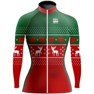 Jersey de Ciclismo Estandar Mujer Dama Manga Larga JDL627