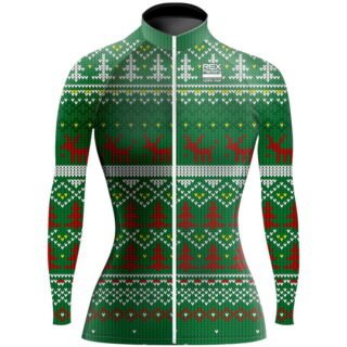 Jersey de Ciclismo Estandar Mujer Dama Manga Larga JDL629