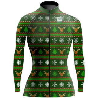 Jersey de Ciclismo Estandar Mujer Dama Manga Larga JDL630