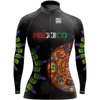 Jersey de Ciclismo Estandar Mujer Dama Manga Larga JDL580