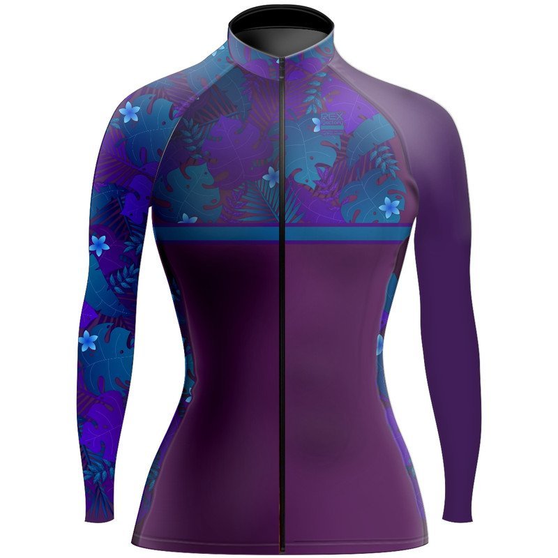Jersey de Ciclismo Estandar Mujer Dama Manga Larga JDL639