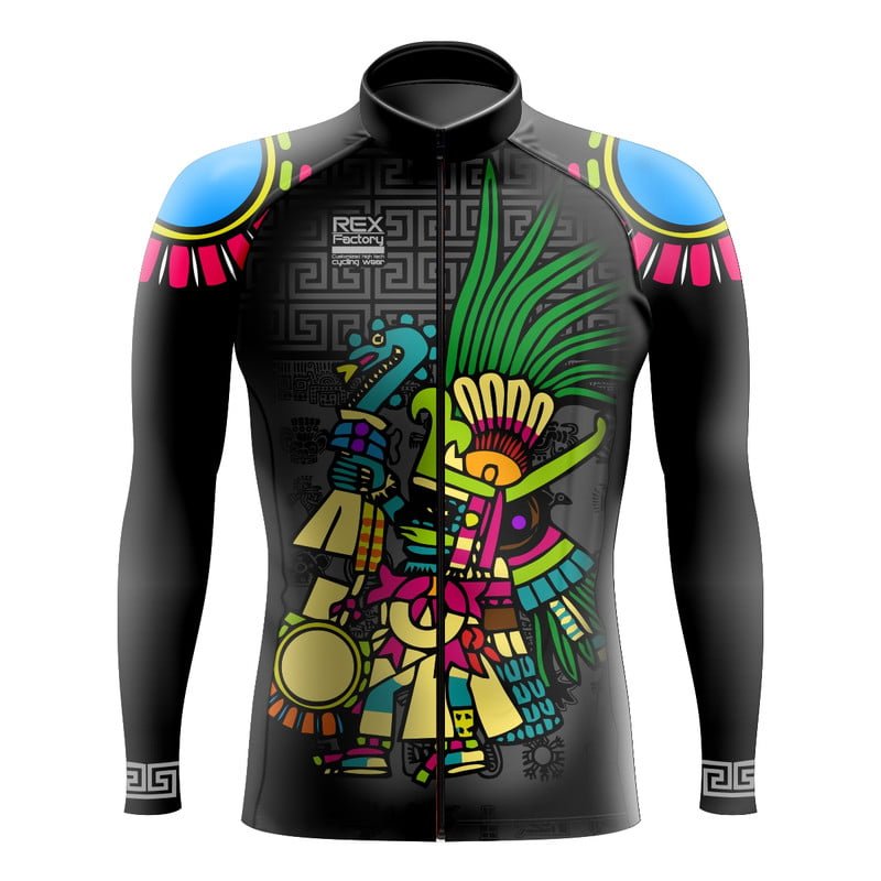Jersey de Ciclismo Estandar Hombre Caballero Manga Larga JL544