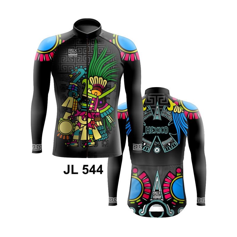 Jersey de Ciclismo Estandar Hombre Caballero Manga Larga JL544 - Image 3