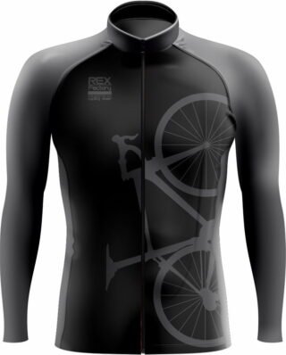 Jersey de Ciclismo Estandar Hombre Caballero Manga Larga JL502