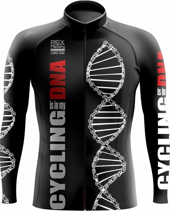 Jersey de Ciclismo Estandar Hombre Caballero Manga Larga JL505
