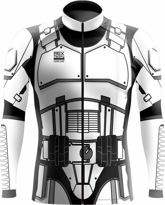 Jersey de Ciclismo Estandar Hombre Caballero Manga Larga JL506