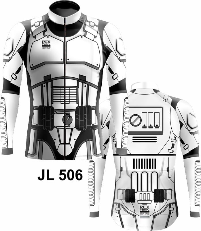 Jersey de Ciclismo Estandar Hombre Caballero Manga Larga JL506 - Image 3