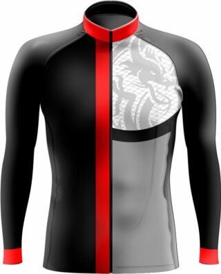 Jersey de Ciclismo Estandar Hombre Caballero Manga Larga JL508