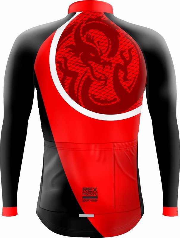 Jersey de Ciclismo Estandar Hombre Caballero Manga Larga JL508 - Image 2